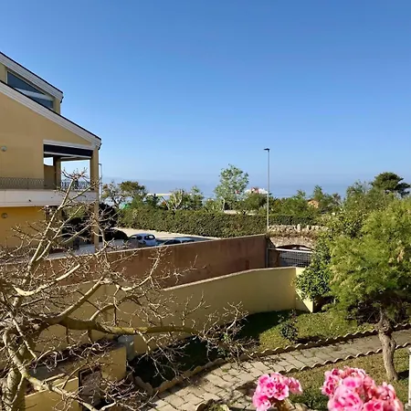 דירה Eucalipti Sea View Terrace - Piscina E Vista Mare אלגהרו